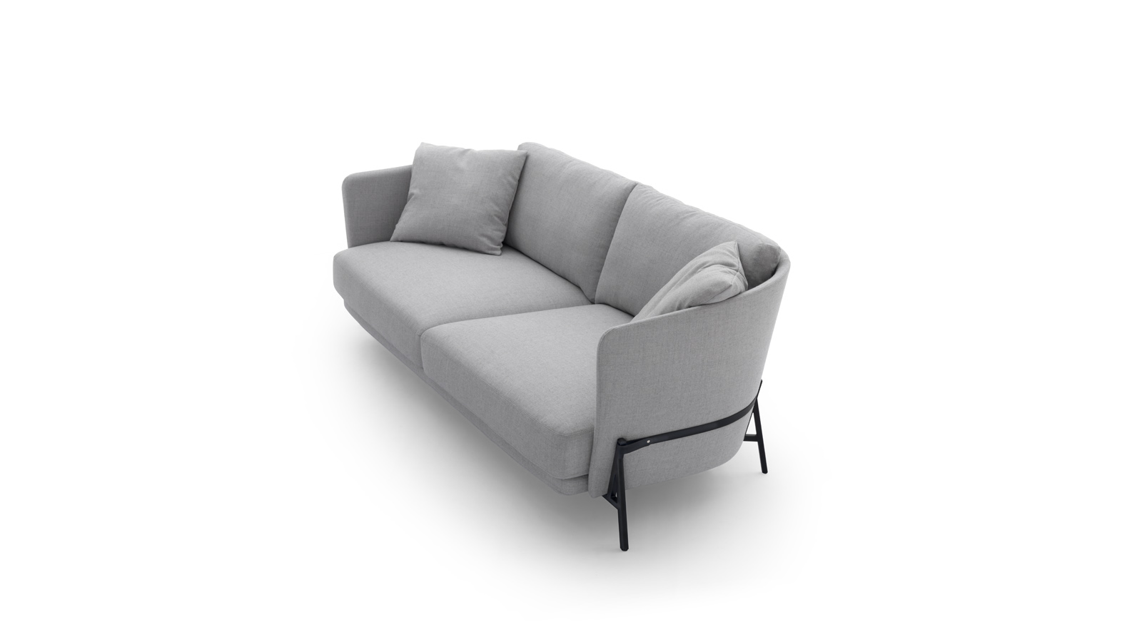 arflex-Cradle-沙发-当代-现代-设计-Neri-Hu-布-居住-接待-项目-豪华-两个位置-三个位置-意大利制造