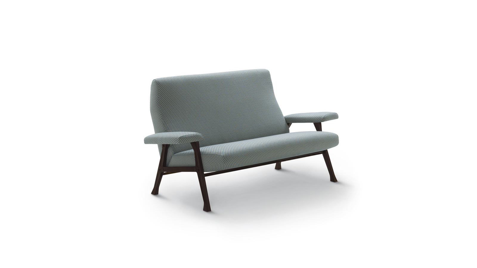 Arflex-Hall-sofa-design-Roberto-Menghi-fabric-couro-alto-basso-encosto-estar-dois lugares-hospitalidade-projeto-anos50-luxo-madeinitaly-moderno-contemporâneo
