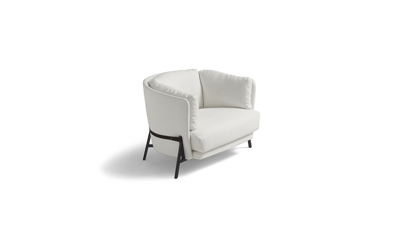 arflex- Cradle – sillón–diseño – Neri –Hu – tejido - respaldo-bajo- sala – hotelería – proyecto– lujo - hechoenitalia- moderno- contemporáneo arflex – Sillón, sofá, mesita Cradle–diseño Neri Hu 