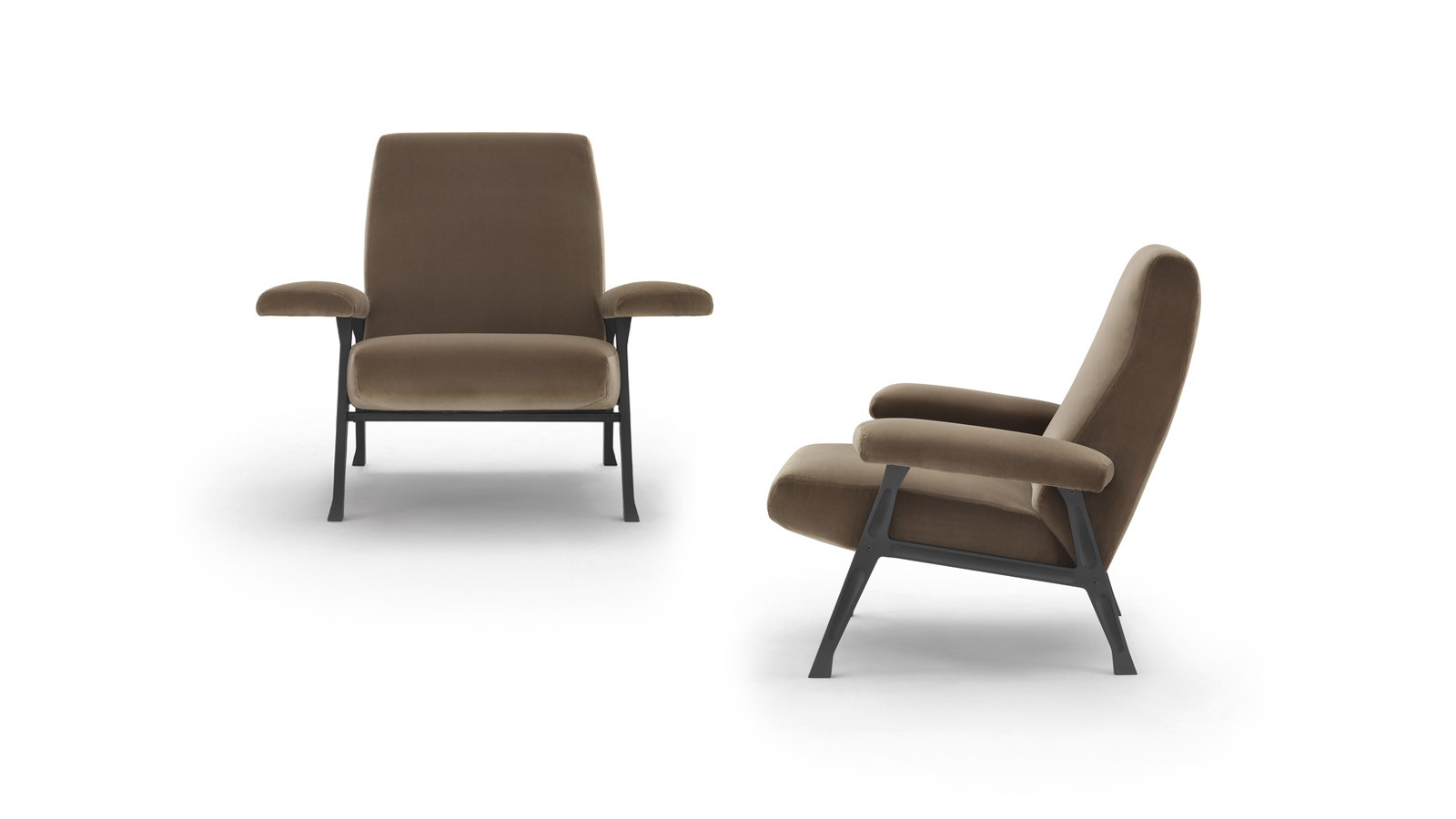 arflex-Hall-armchair-design-Roberto-Menghi-fabric-leather-backrest-high-low-living-hospitality-project-1950s-luxury-madeinitaly-modern-contemporary