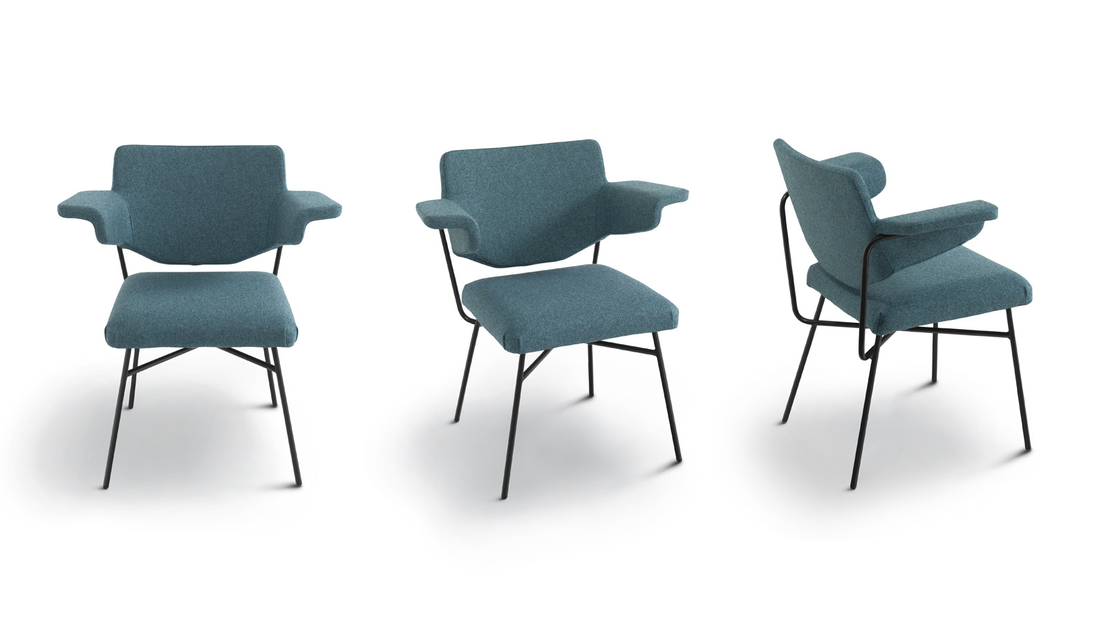 arflex-Neptunia-sedia-design-B.B.P.R.-tessuto-schienale-con-braccioli-pranzo-hospitality-iconico-anni50-progetto-lusso-madeinitaly-moderno-contemporaneo